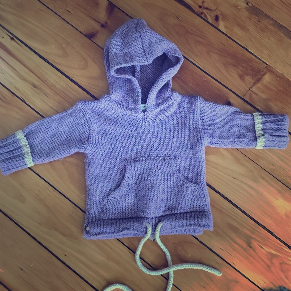 Irish Knit Kids Wool Sweater